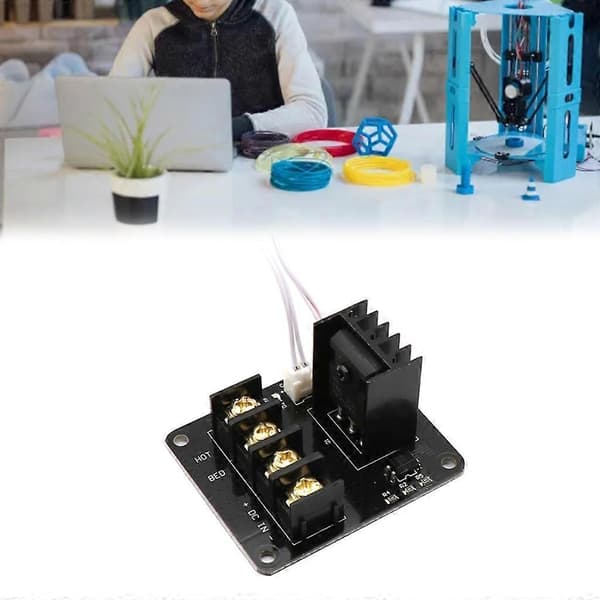 HighPower Hot Bed Modul Varmebed Strømmodul Udvidelse 3D Printer MOS Rør Sæt Med Kabel 25A Strøm