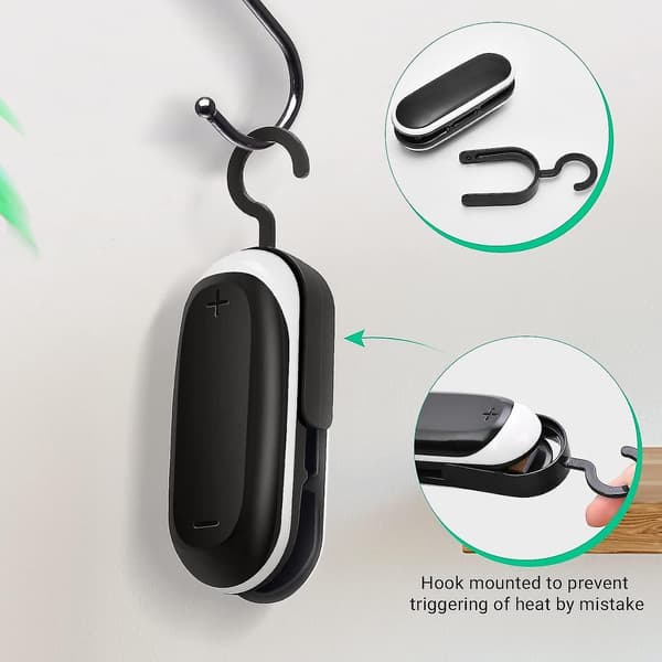 Mini Vakuumförseglare, Bärbar Vakuumförseglare (2-pack)