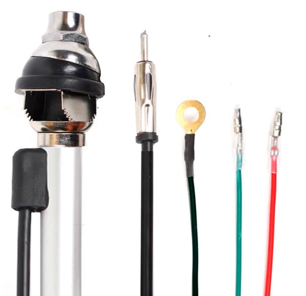 Universal bilradioantenne med automatisk mast, elektrisk antenne