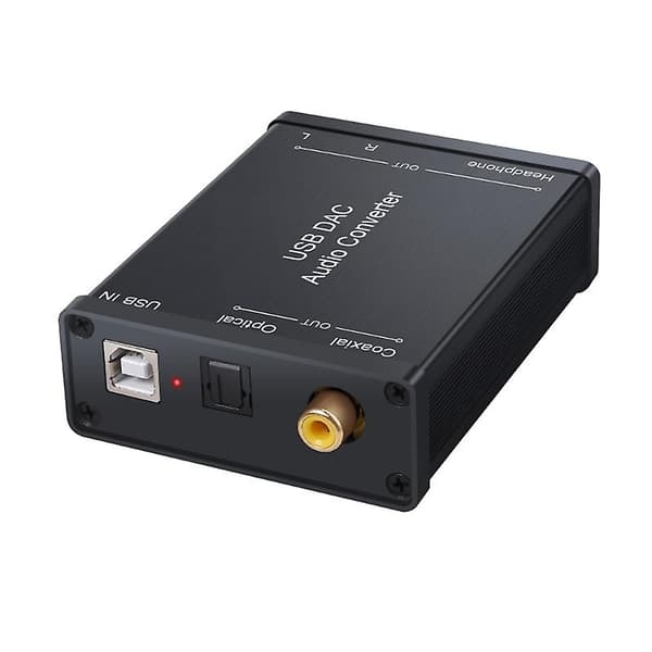 USB DAC Konverter USB Lydkort Adapter Opgraderer Dit Lydsystem Output