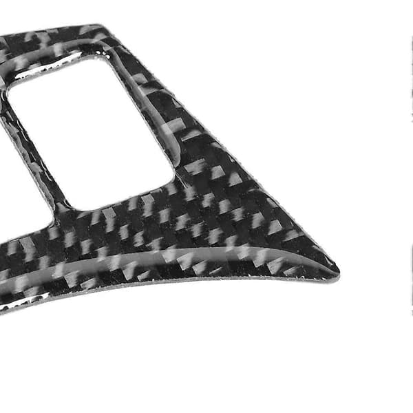 Deksel i karbonfiber til rattpanel, passer til Nissan 350z 2006-2009B