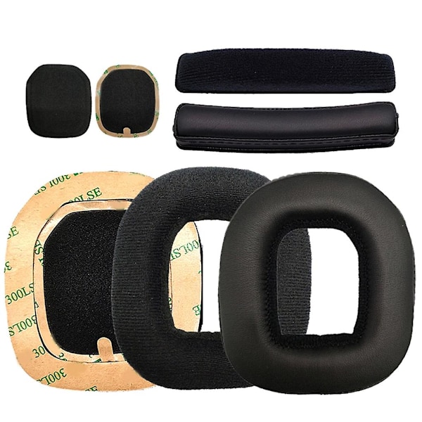 PU/Flanell Øreputer Hodebånd for Astro A40 A50 gen3 gen4 Hodetelefon Tuning Skum Pute