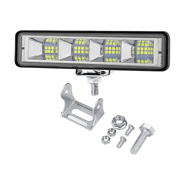 2021 72w LED Bar Flood Light LED Arbejdslys Hvid Kørelys 12v-24v Bil Signallampe Dagkørsel