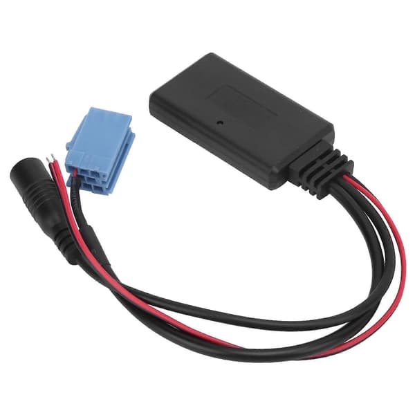 Bilstereo Mikrofon Mini ISO 8-stifts med Kabeladapter Bluetooth 5.0 för Mobiltelefon Surfplatta MP3