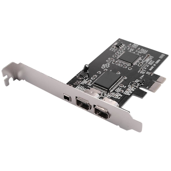 PCIe FireWire-kortti Windows 10:lle, IEEE 1394 PCI-ohjain 4 porttia (3 x 6-nastainen ja 1 x 4-nastainen), FireWire TY