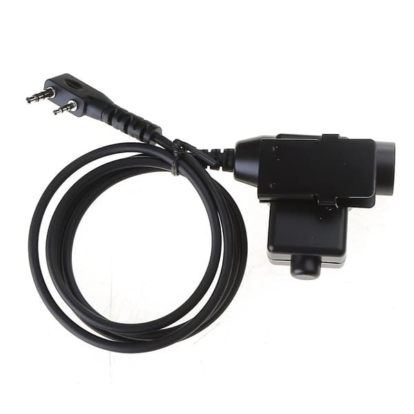 Multifunktionelt øretelefon med U94 Style PTT Bowman Elite-II Headset til TK2107