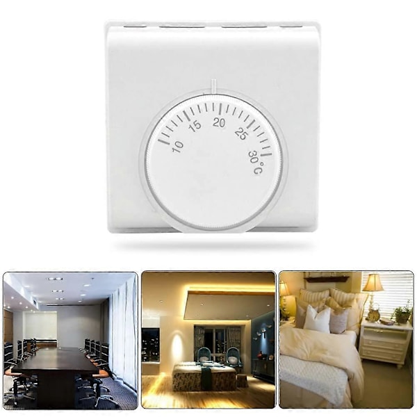 Rumtermostat, Universal Standard Rumtermostat, Mekanisk Rumtermostat, Energibesparende Mekanisk Temperaturstyring