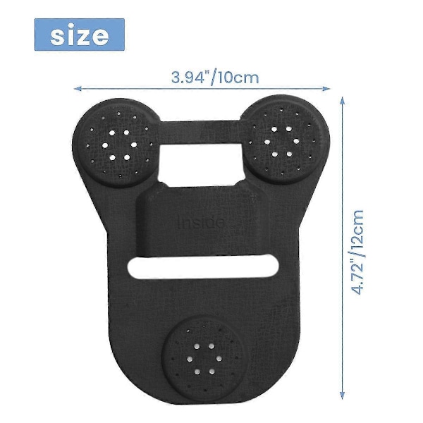 Kroppskamera Magnetisk Fäste, Universal Magnetiskt Fästehållare, för Universal Bärbara Polis Kroppskameror