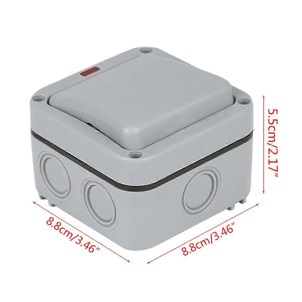 Mode Design Mini Ur Digital Elektronisk Ur Lydløs Lysende Ur Gave