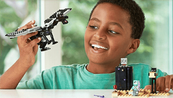 Minecraft Sidste Kamp Ender Dragon Samle Byggeklodser Legetøj