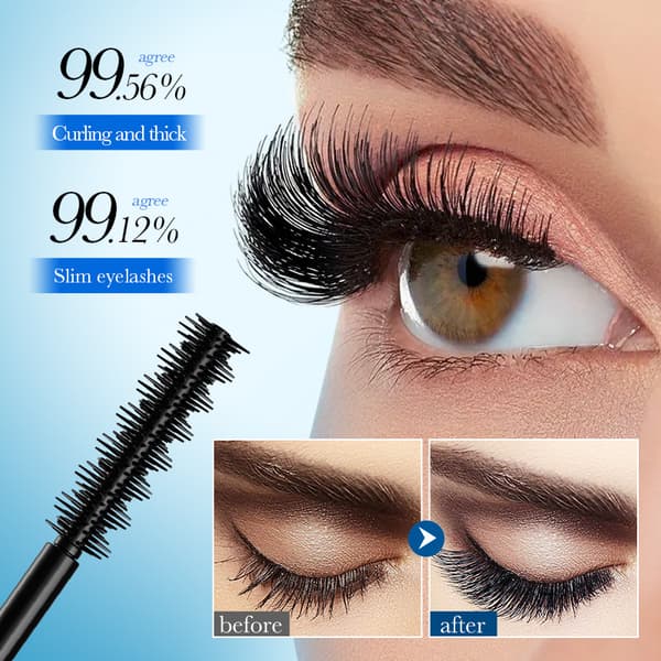 SADOER Curling & Forlængende Mascara