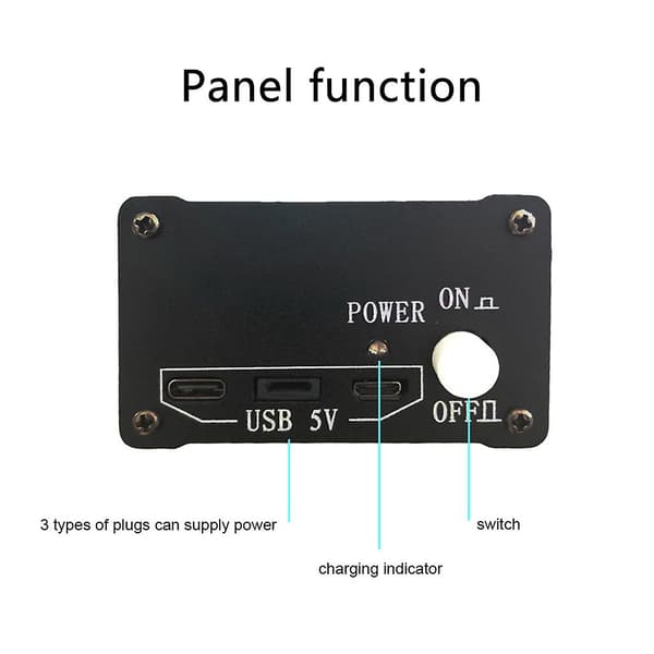 48V Phantom Strømforsyning Kondensatormikrofon Phantom USB Strøm GAZ-PS02