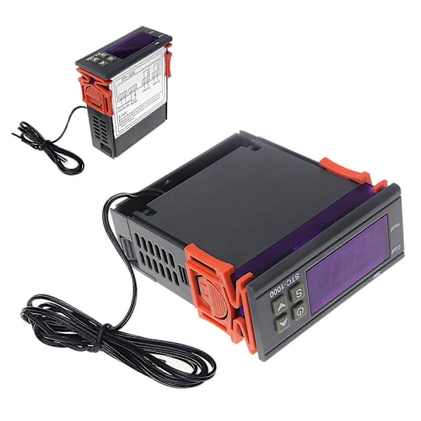 Mikrocomputer Termostat Programmerbar Digital Display Mikrocomputer Temperaturregulator Switch 110?220VAC