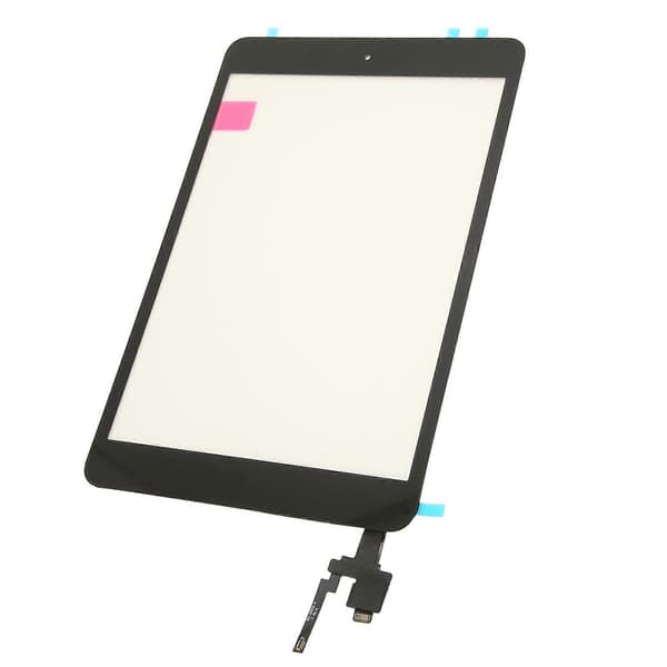Tablet Digitizer Touch Screen Hærdet Glas Tablet Digitizer Touch Screen Udskiftning med Hjemmeknap til Mini 3 Sort