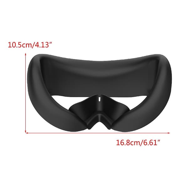 VR Silikon Interface Cover til Pico 4 VR Headset Silikon Ansigtscover Pad