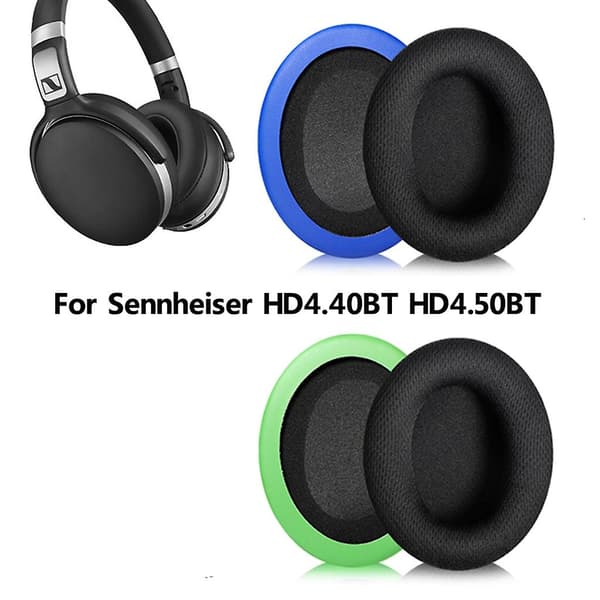 Bløde Ørepudebetræk til HD4.50BTNC Hovedtelefoner - Hukommelsesskum