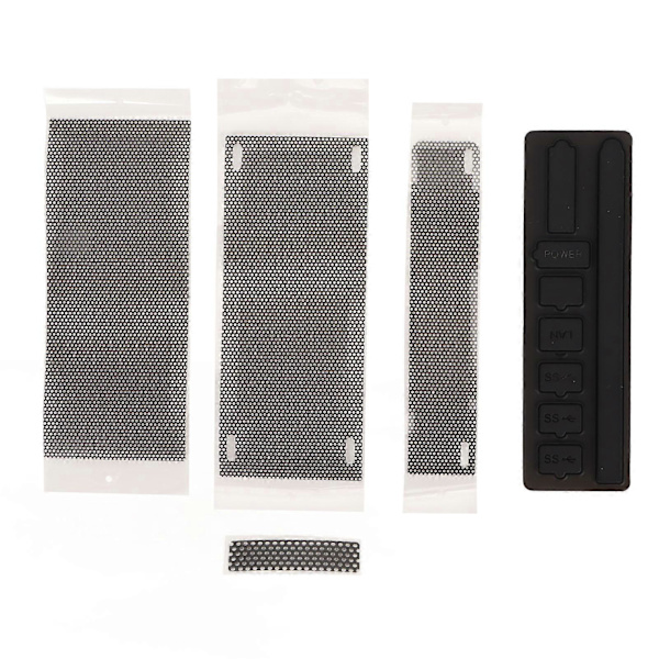Støvfilter Sæt til Xbox Series S 8 Silikon Støvpropper 4 PVC Støvfilter til Xbox Series S Tilbehør