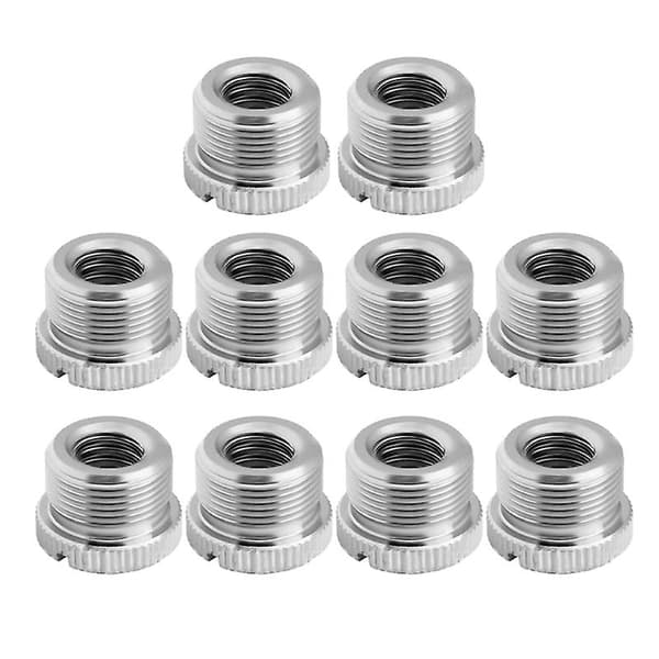 12mm Højde Mikrofon Stativ Skruer Adaptere 3/8\" Hun til 5/8\" Han Props