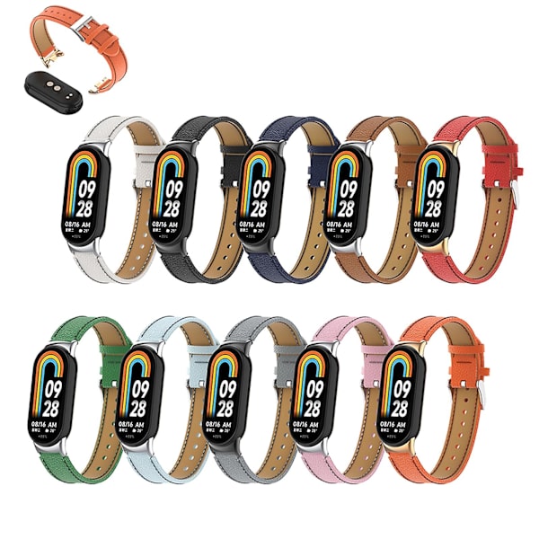 Xiaomi Bracelet 8 -kellohihnalle sopiva nastalukko, kestävä ja kestävä ranteelle