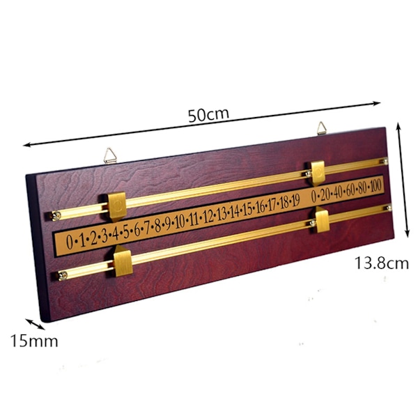 Shuffleboard Poengtavle Snooker Biljard Poengtavle Tilbehør Vinrød