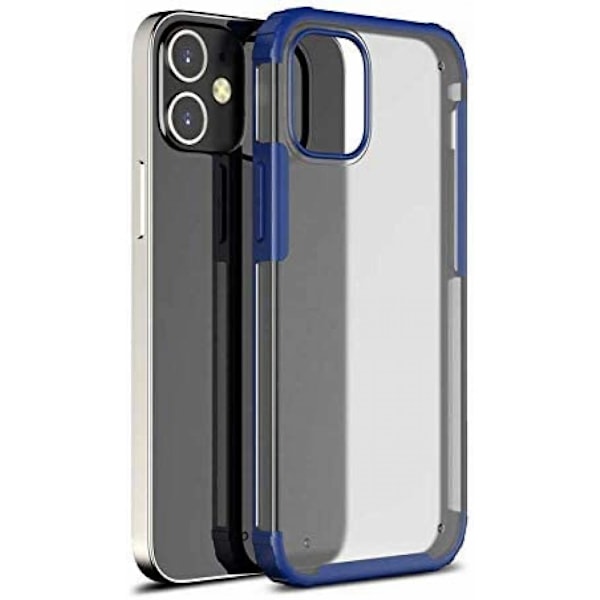 bavurmak iPhone 11 Pro Max TPU+PC Laser Silikon Klf for - blå