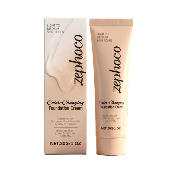 Zephoco Concealer Farveændrende Foundation Creme