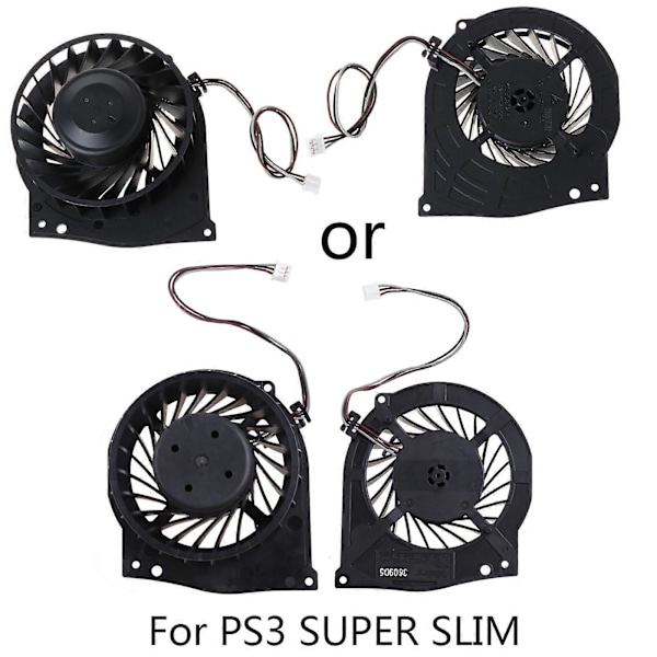 Borstlös Kylfläkt för Delta KSB0812HE för SonyPS 3 för PS3 Super Slim 4000 4K CECH-4201B Kyltillbehör
