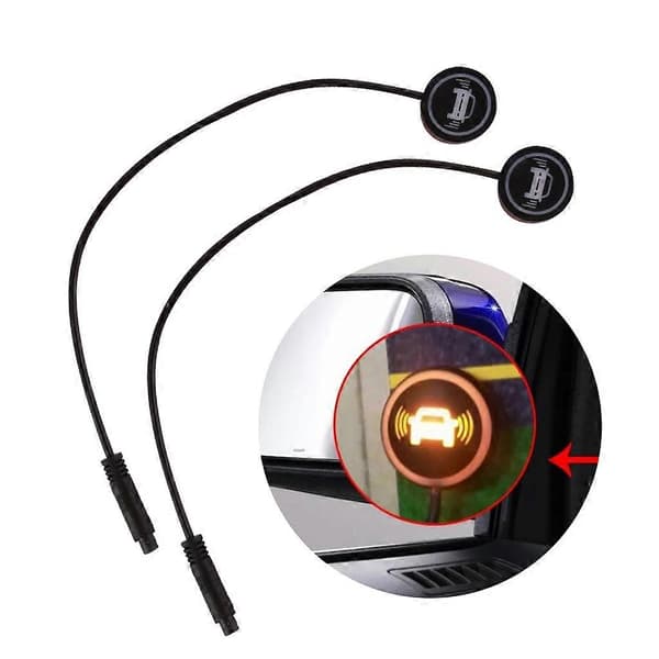 Blind Spot Detection System for Biler - BSD Advarselslys Alarm Sikker Kjøring