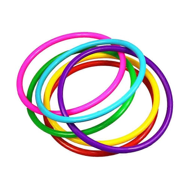 24 stk Ring Stacker Leke Kaste Ringer Kaste Ringer Karneval Kaste Ringer Leke Kaste Ringer Barn Barn Kaste Ringer