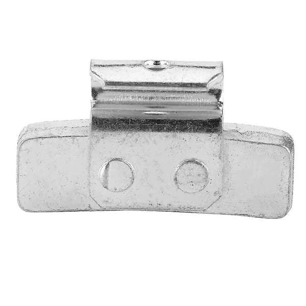 40 st 25g 0,88oz P-formade hjulbalansvikter i aluminiumlegering för montering