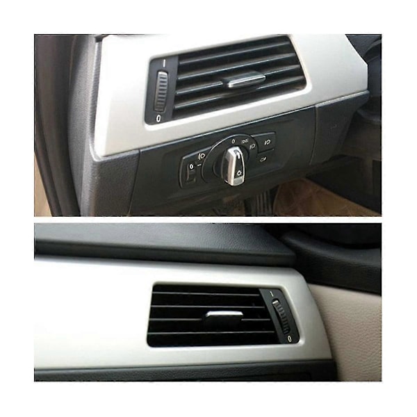 2 stk. til 3-serie E90 05-12 Holdbar Front A/C Air Conditioning Vent Outlet Tab Clip Reparationskit
