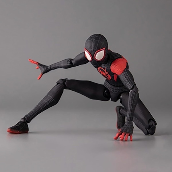 Spider-Man: Into The Spider-Verse Peter Parker SV-Action Peter B. Parker Sentinel SV Superhjältar 6 tum