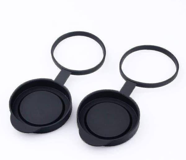 2 st, Skyddande Gummiskydd för Objektivlinsen Passar Kikare, Lämplig för 42 mm Objektivlins