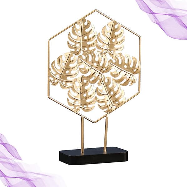 1 stk Monstera Blad Skrivebordsdekoration