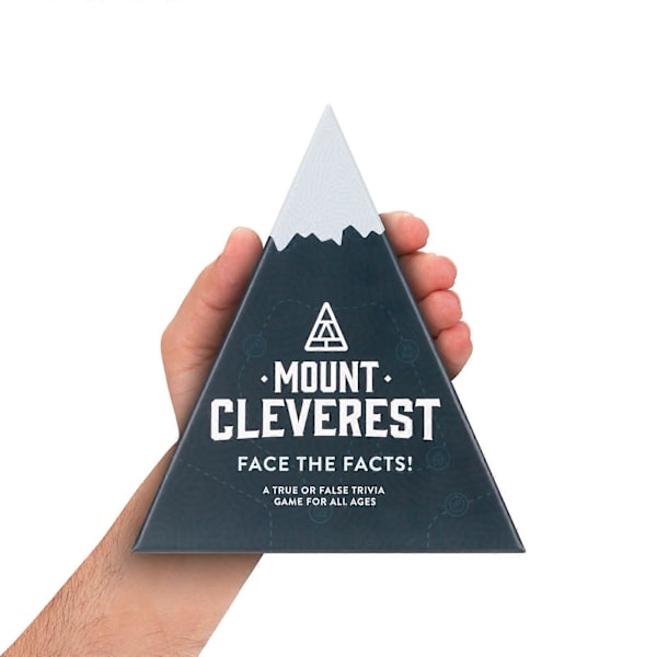 100 Kort MOUNT CLEVEREST, Julekort Spill Bursdagsgave