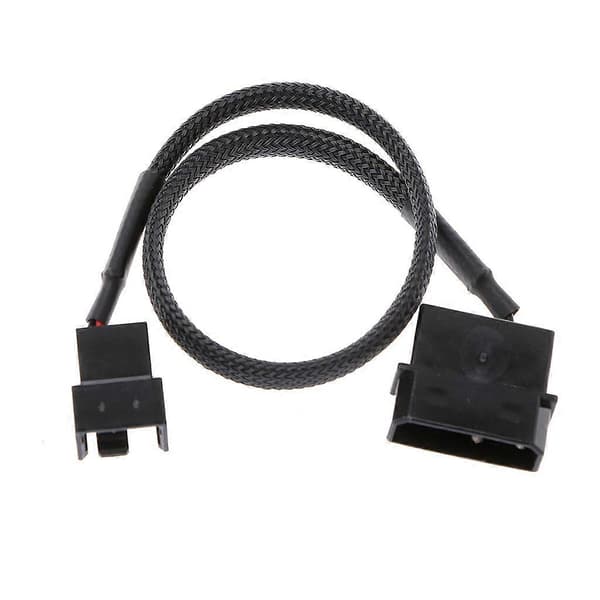 PWM-blæser 4-polet Molex Han til 3-polet/4-polet PC-blæser Strømadapter Stikkabel