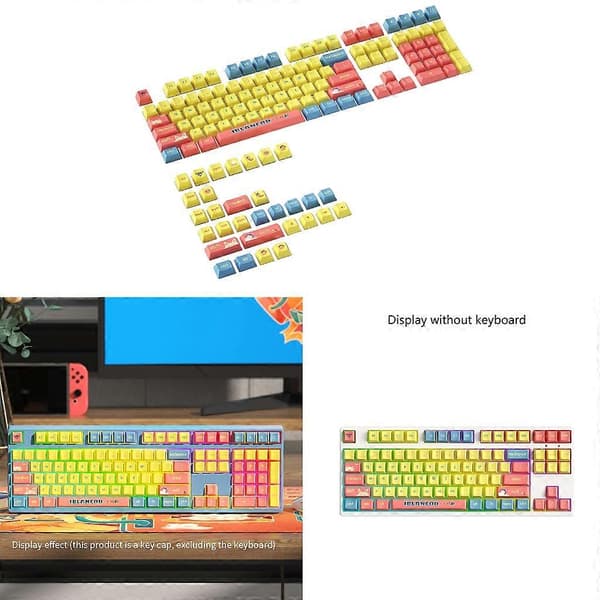 Custom PBT Keycaps 139 Taster Dye-Sublimation Søde Cherry Profil Taster Cherry Profil PBT Taster Tilbehør