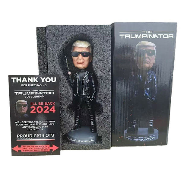 Bobblehead-dockor för vardagsrum, hem, skrivbord, hartshantverk, gränsöverskridande grossistkonstverk