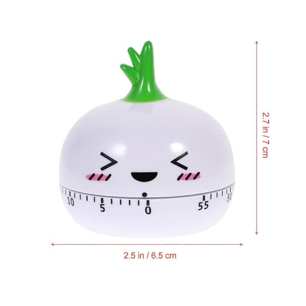 1 stk Tegneserie Kjøkken Timer Mekanisk Nedtelling Timer Baking Matlaging Timer
