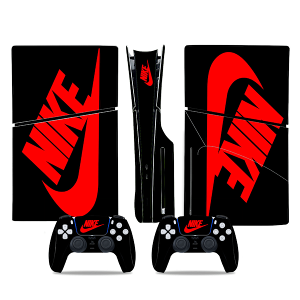 PS5 Slim Klæbende Hud CD-drev Edition Sticker Cool Dekorativ Sticker (Trådløs Controller, Disk)