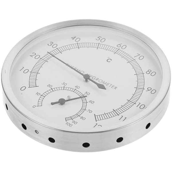 Praktisk bastu-termometer 2-i-1 bastu-hygrotermometer ångbastu bastu-termometer hygrometer