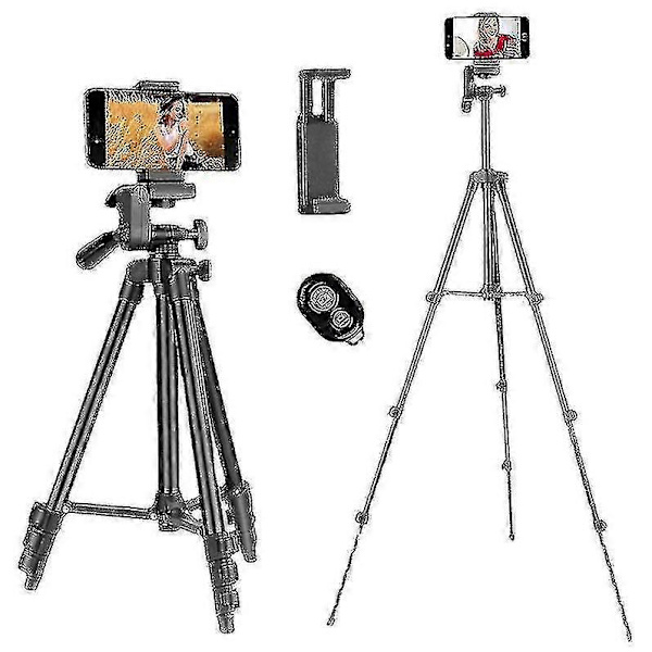 Vlogging Kamera Telefon Vlog Videokit #1 med Højdejusterbart Stativ