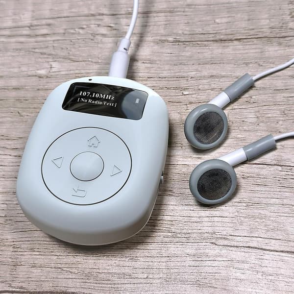 Laddningsbar Lätt Hemradio Bärbar Bluetooth-kompatibel Digitalradio