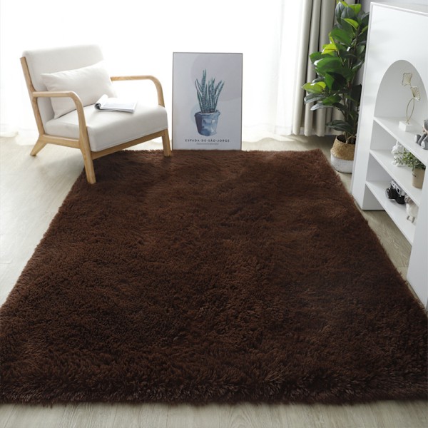 Modern siden och ullmatta för vardagsrum, soffbord, sängbord, sovrum - Mattan 120*200cm