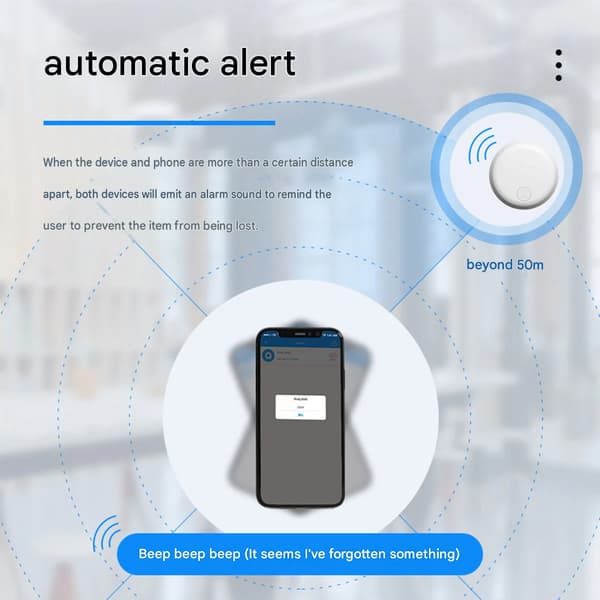 Bluetooth anti-tab tracker, grænseoverskridende producent, bulkforsyning af mini- og små trackere, smarte anti-tab enheder.