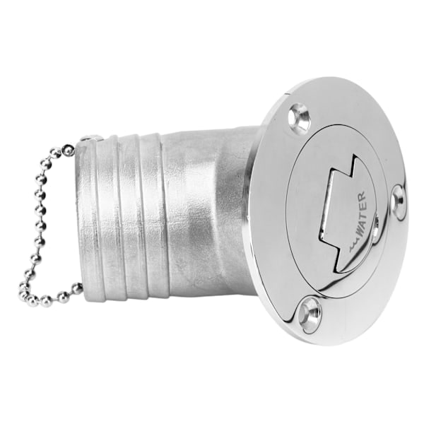 Marine Dæksfylder 45° 316 Rustfrit Stål 38mm Flip Top Fyldehætte med Nøglefri Dækning til Yachting Vand