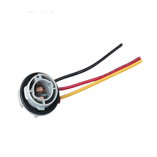 2 st. Bilbromsljus 1157 Glödlampa Sockel Bay15d Lampfäste P21/5w Adapter Bas Koppling Tillbehör