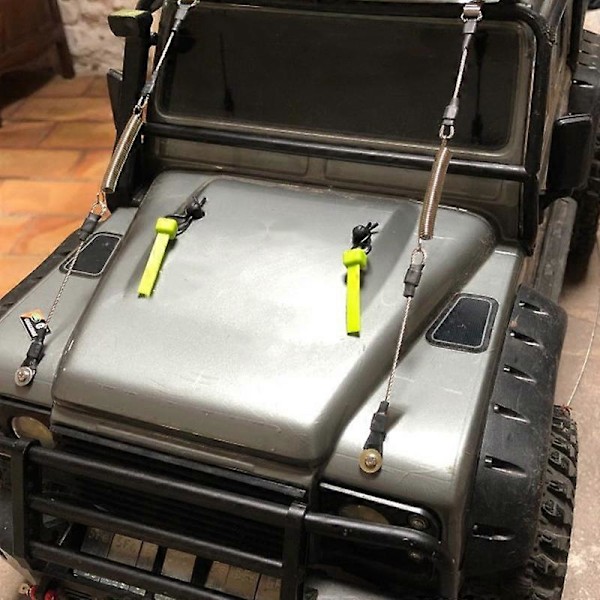 RC-bil Modifierad Del Stålrep för 1/10 RC Crawler -4 TRX4 Axial SCX10 90046 D90 D110