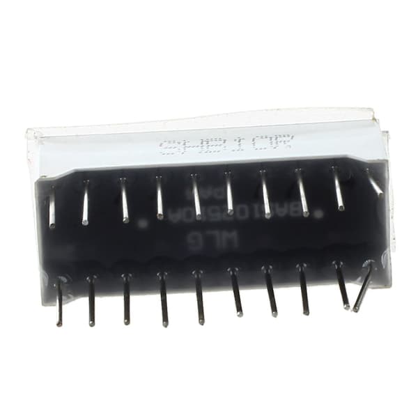 10-segment rød LED-stav - Display
