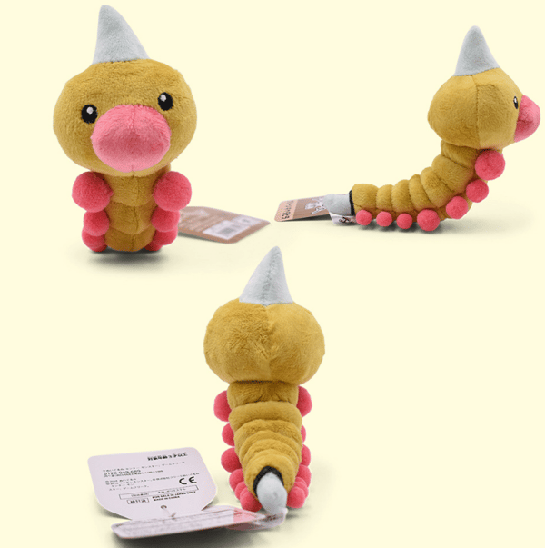 Perhonen Caterpie Scolipede Weedle Elf Plussilelu Nukenukke